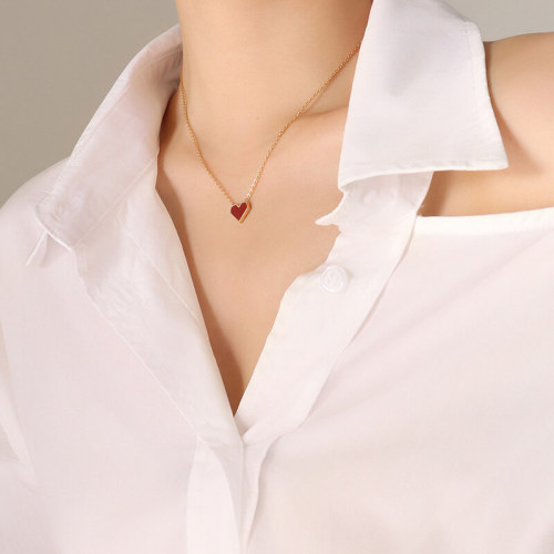 Wholesale Stainless Steel Heart Necklace