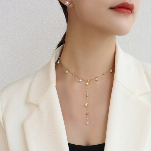 Wholesale French Style Pearl Necklace