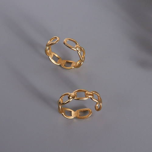 Wholesale Stainless Steel Women Open Rings