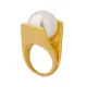 Wholesale Stainless Steel Fashion Ring with Pearl