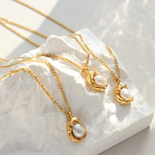 Wholesale Stainless Steel Pendant with Pearls