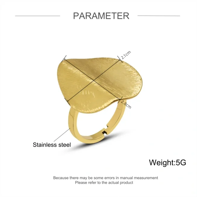Wholesale Stainless Steel Brushed Women Rings