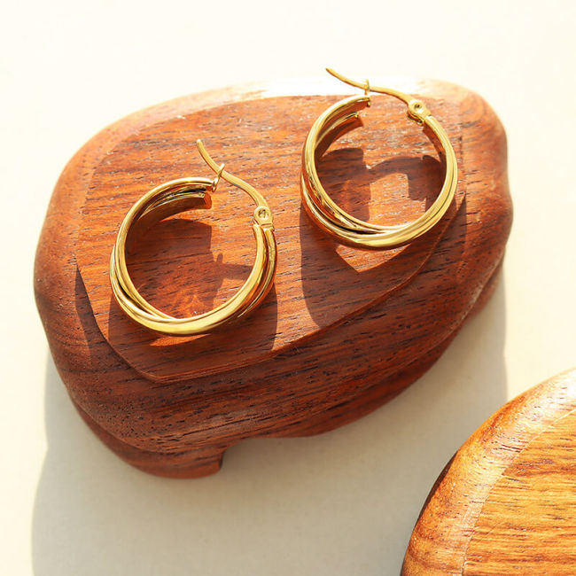 Wholesale Stainless Steel Women Earrings