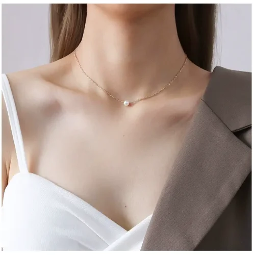 Wholesale Stainless Steel Pearl Pendant Necklace
