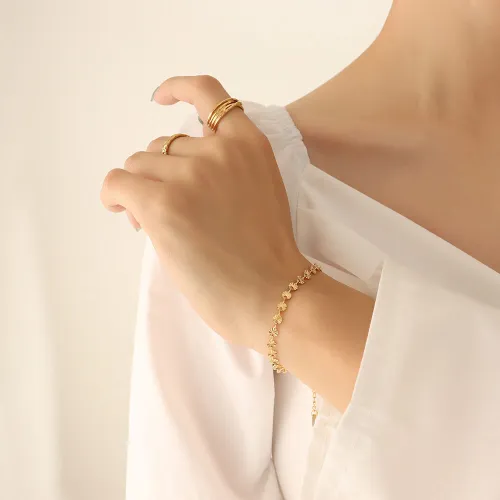 Wholesale Stainless Steel Women Chain Bracelet