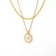 Wholesale Stainless Steel Necklace with Copper Pendant