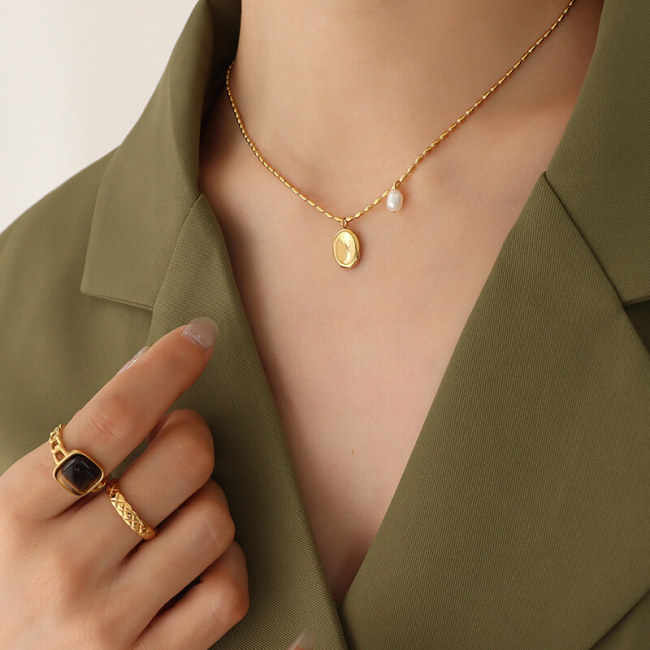 Wholesale Stainless Steel Ins Style Collarbone Chain