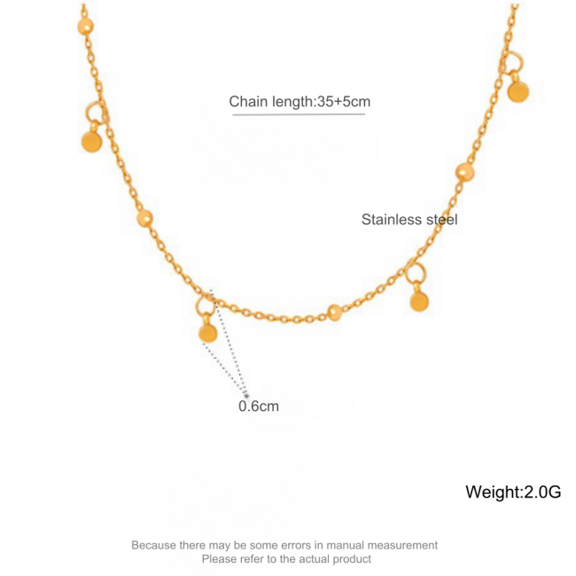 Wholesale Stainless Steel Stack Necklace