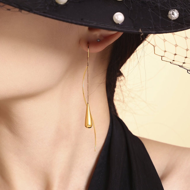 Wholesale Stainless Steel Drop Earring