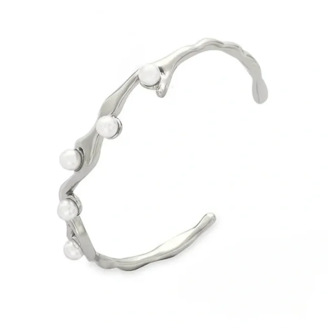 Wholesale Stainless Steel 18K Gold Plated Bangle