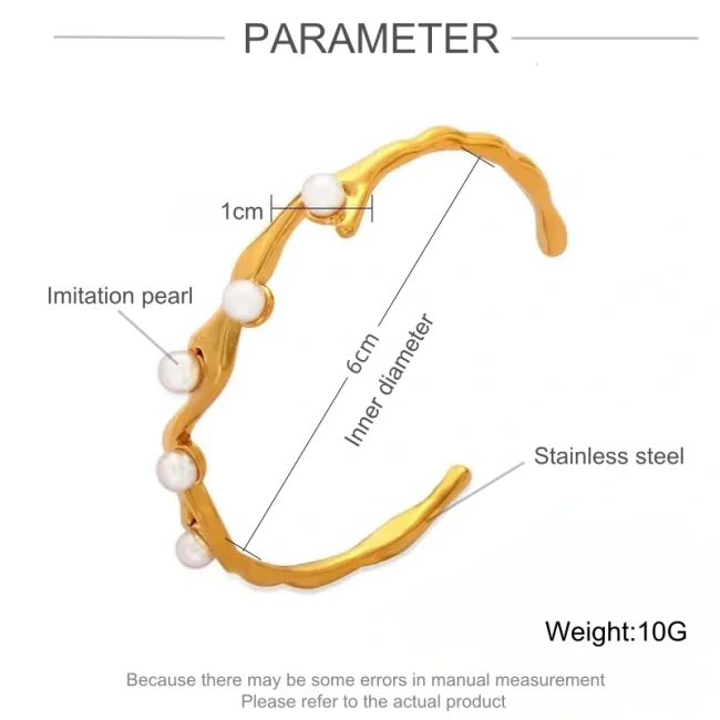 Wholesale Stainless Steel 18K Gold Plated Bangle