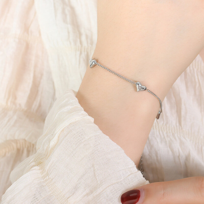 Wholesale Stainless Steel Heart Jewelry Set