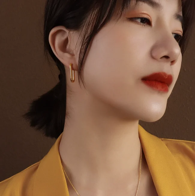 Wholesale Stainless Steel Women Fashion Earring