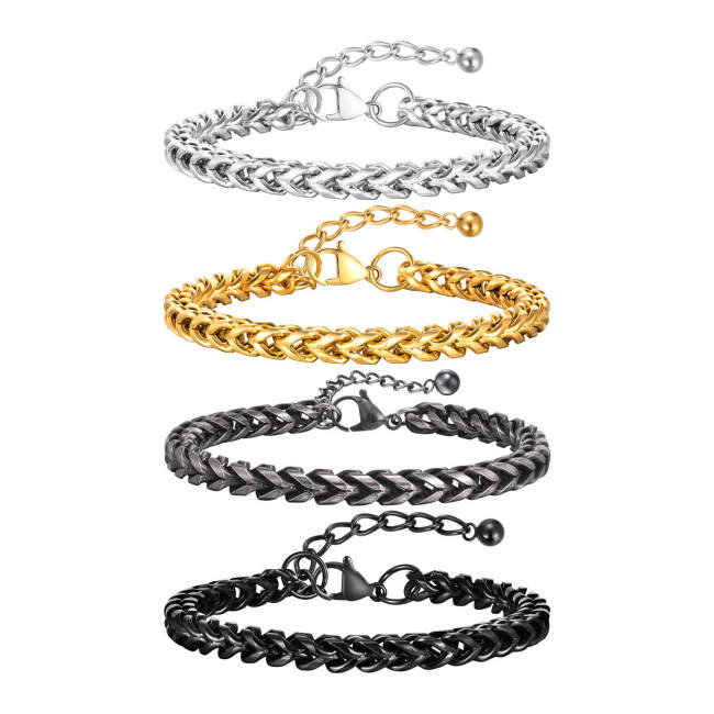 Wholesale Stainless Steel Keel Link Bracelet