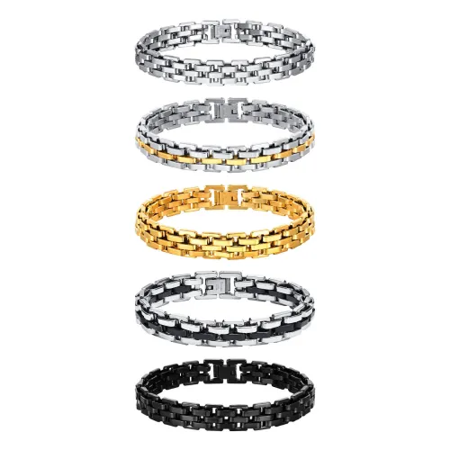 Wholesale Stainless Steel Strap Bracelet
