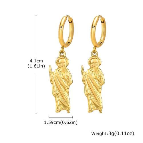 Wholesale Stainless Steel Women's Fashion Earrings