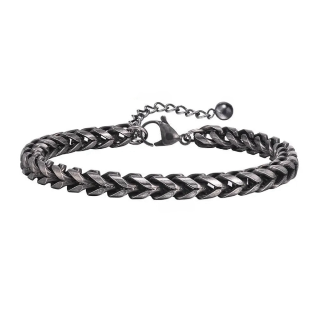 Wholesale Stainless Steel Keel Link Bracelet