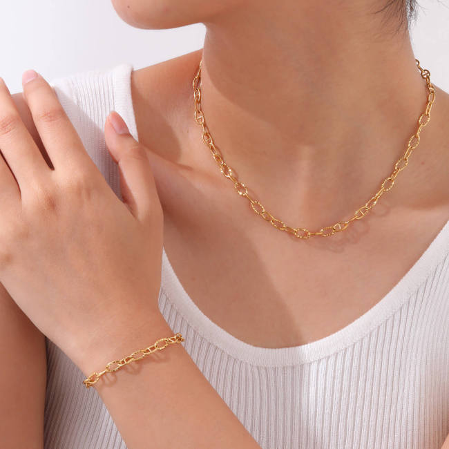 Wholesale Stainless Steel Handmade Chain Bracelet