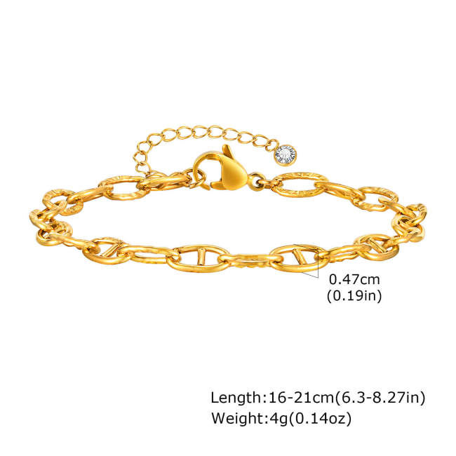 Wholesale Stainless Steel Handmade Chain Bracelet