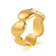 Wholesale Women's Stainless Steel Simple Ring