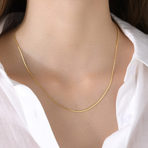 Wholesale Stainless Steel S-Chain Bracelet Necklace