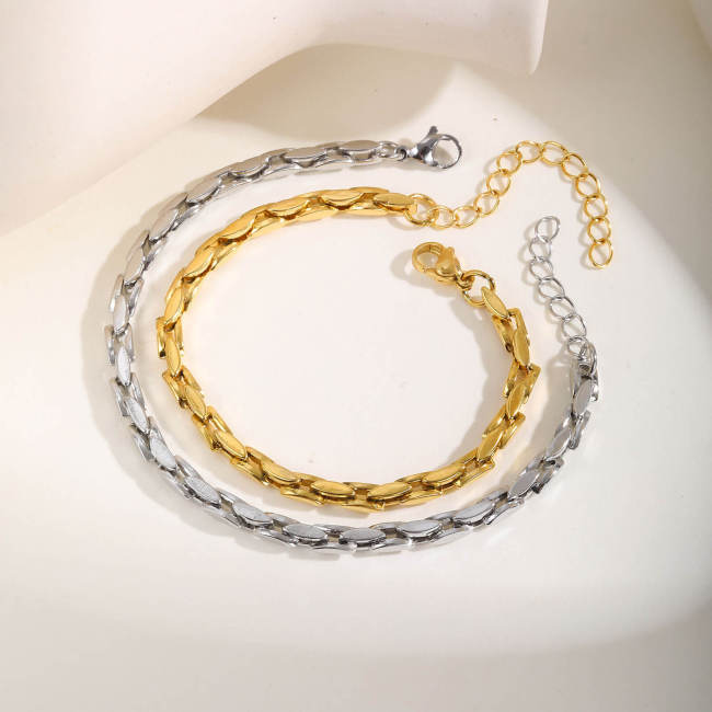 Wholesale Stainless Steel Chain Couple Bracelet