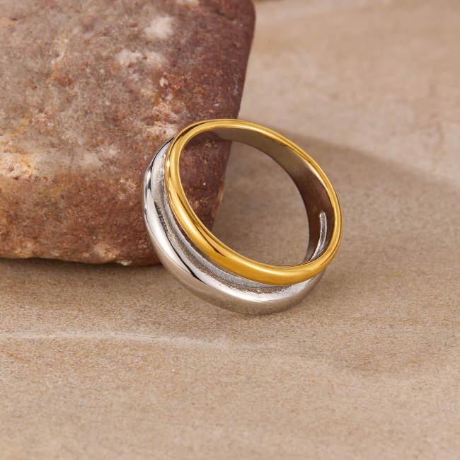 Wholesale Stainless Steel Niche Fashion Rings