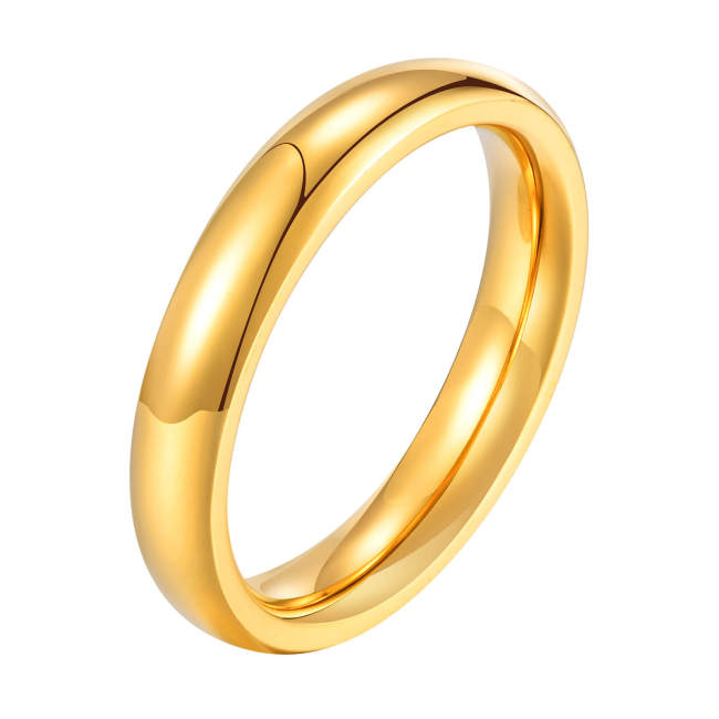 Wholesale Stainless Steel Highpolished Curved Ring