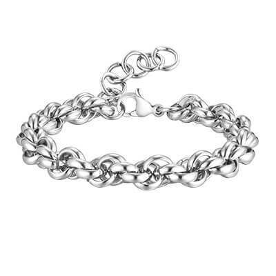 Wholesale Stainless Steel Twist Chunky Bracelet