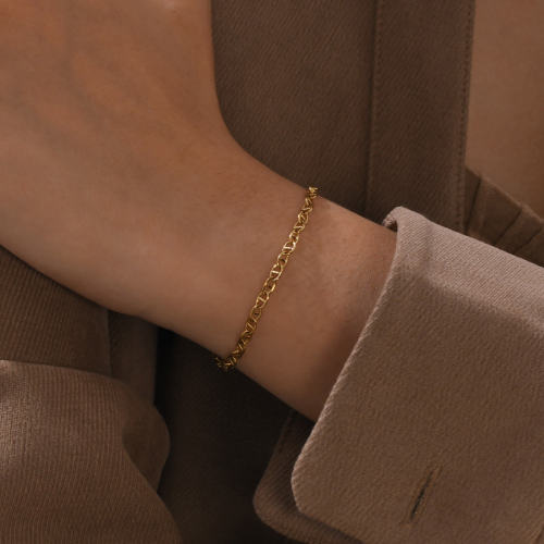 Wholesale Stainless Steel Gold Bracelet