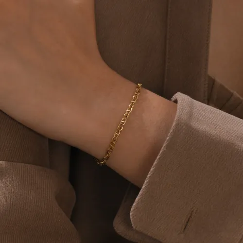 Wholesale Stainless Steel Gold Bracelet