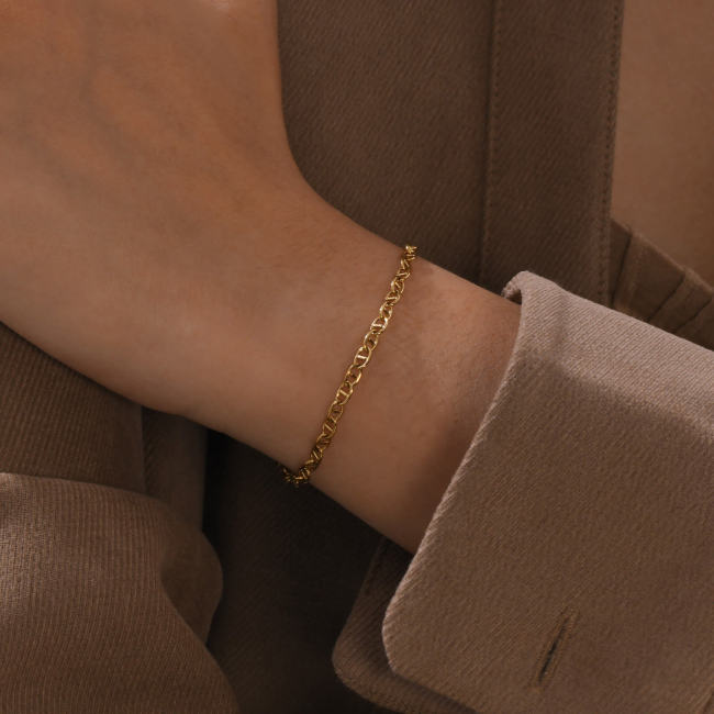 Wholesale Stainless Steel Gold Bracelet