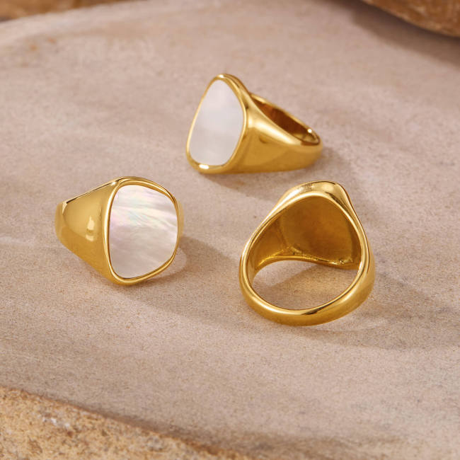 Wholesale Stainless Steel Shell Rings