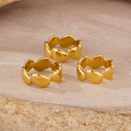 Wholesale Women's Stainless Steel Simple Ring