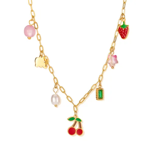 Wholesale Stainless Steel Multi-Element Necklace