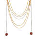 Wholesale Stainless Steel Multi-Layered Chain Necklace
