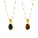 Wholesale Stainless Steel Tiger Eye Long Necklace