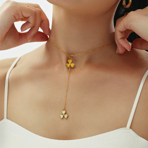 Wholesale Stainless Steel Tassel Necklace