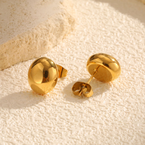 Wholesale Stainless Steel Glossy Earrings