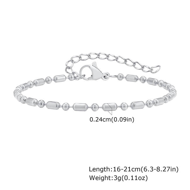 Wholesale Stainless Steel Chain Bracelets