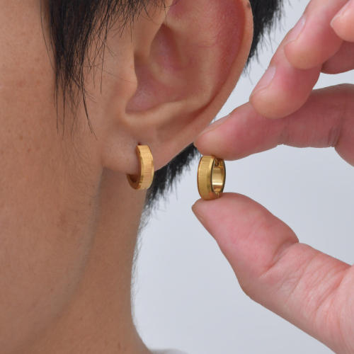 Wholesale Brushed Stainless Steel Earrings