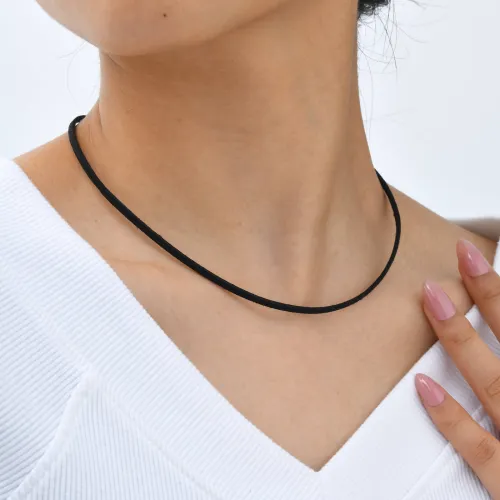 Wholesale Black Velvet Strap Necklace