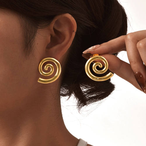 Wholesale Stainless Steel Screw Earrings