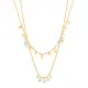 Wholesale Stainless Steel Double Layered Necklaces