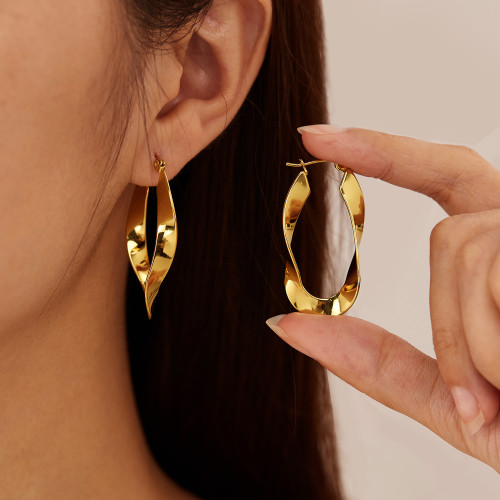 Wholesale Stainless Steel Creative Design Earrings