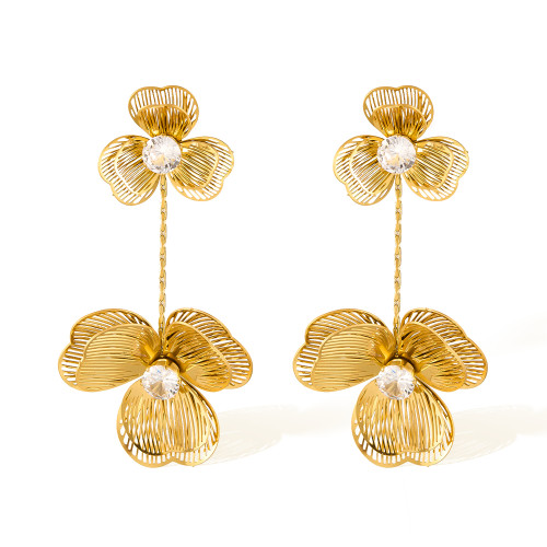 Wholesale Stainless Steel French Style Earrings
