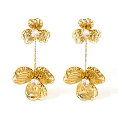Wholesale Stainless Steel French Style Earrings