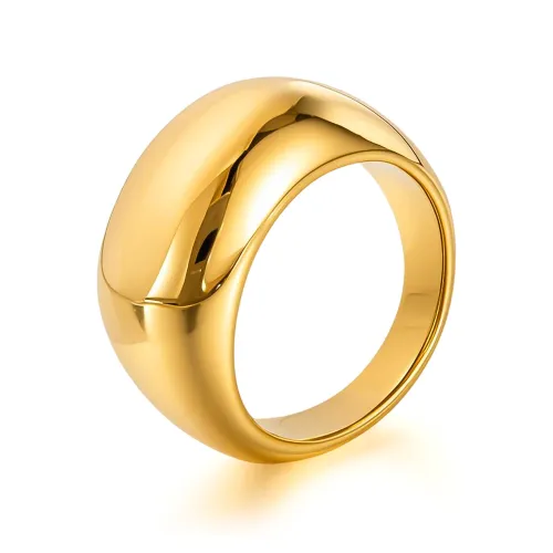 Wholesale Stainless Steel Niche Glossy Ring
