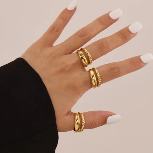 Wholesale Stainless Steel Niche Design Rings