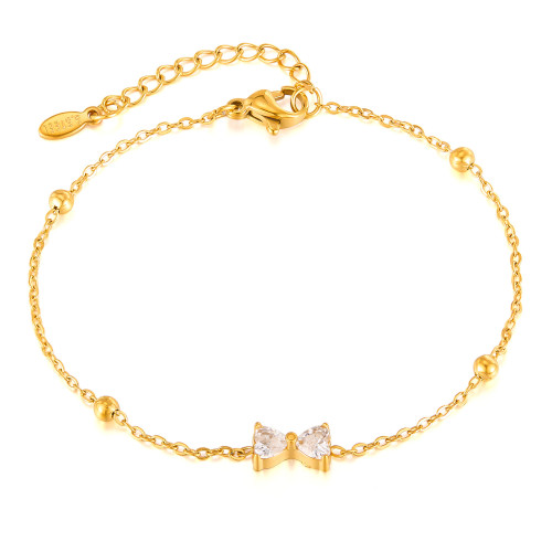Wholesale Stainless Steel Bracelets with Bows